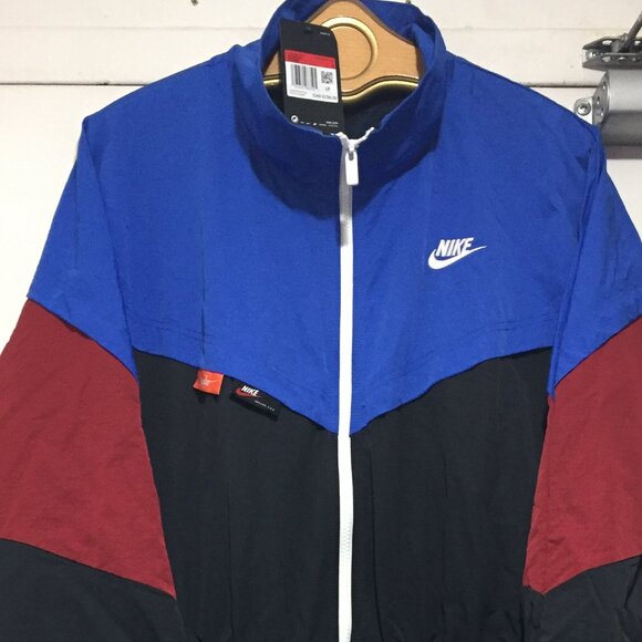 NIKE BRAND NEW COLORBLOCK NYLON JACKETS SIZE L - Picture 1 of 14